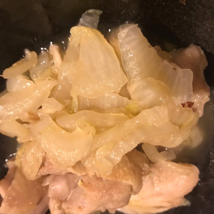 鶏と白菜の旨煮
